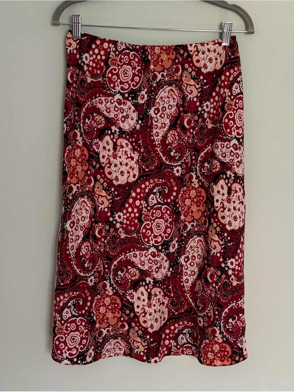 New York & Company Silk Slip Skirt